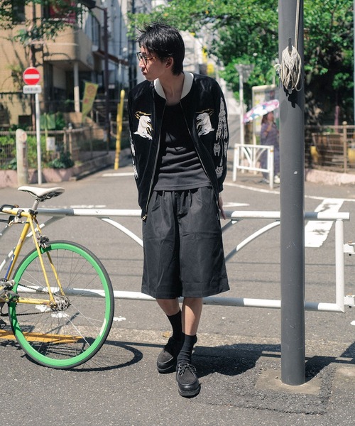 HOUSTON（ヒューストン） スマホショルダー スカジャン 「HOUSTON