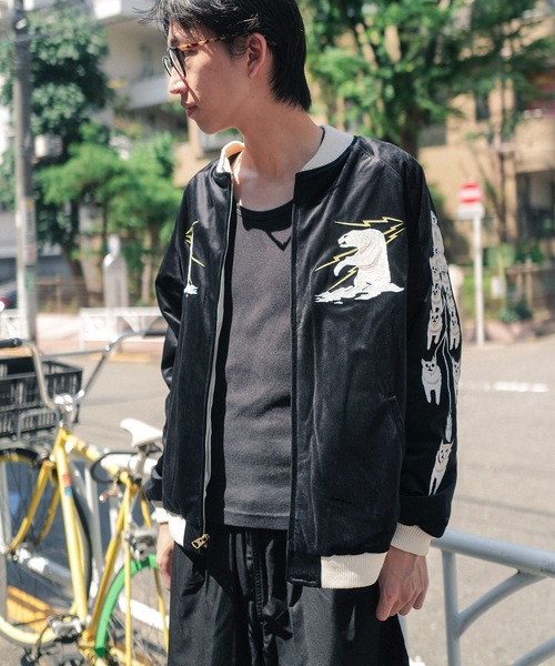 HOUSTON（ヒューストン） スカジャン 「HOUSTON/ヒューストン