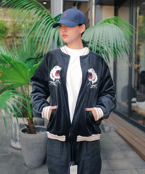 HOUSTON（ヒューストン） スカジャン 「HOUSTON/ヒューストン