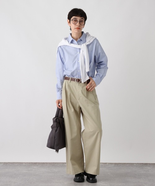 studio CLIP（スタディオクリップ） チノパン 「ウタオ」タック