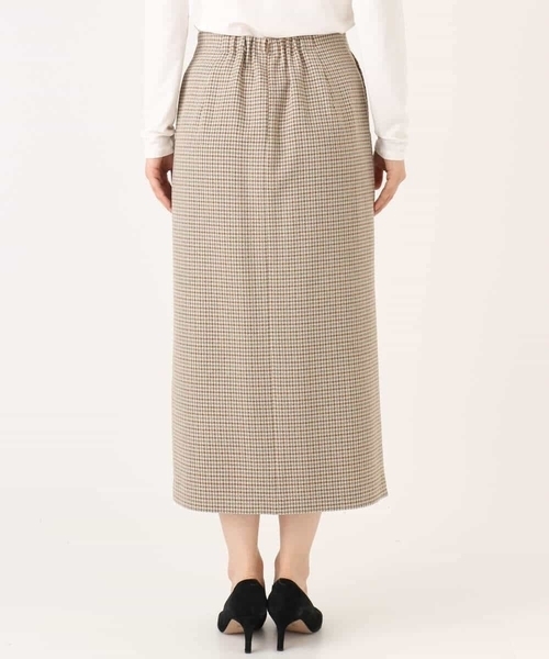 MK MICHEL KLEIN（エムケー ミッシェルクラン） スカート ガンクラブ