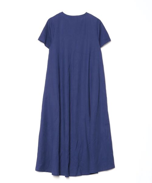 「OMNES Another Edition」 半袖ワンピース FREE ネイビー レディース_画像2