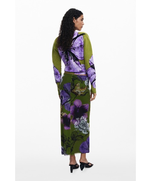 Desigual（デシグアル） スカート オーキッドミディタイトスカート by