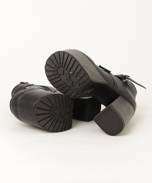 「YOSUKE」 ショートブーツ 23.5 ブラック レディース_画像3