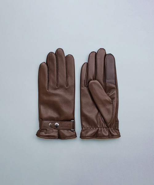 KURODA（クロダ） 手袋 「 」 Italian Sheep Belted- Touch Panel KRI