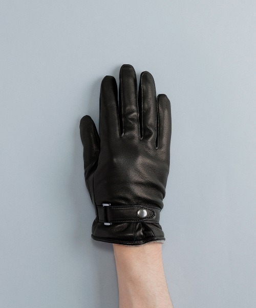 KURODA（クロダ） 手袋 「 」 Italian Sheep Belted- Touch Panel KRI