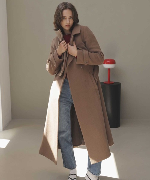 NOELA（ノエラ） トレンチコート コート 2WAYスタンドカラーウール