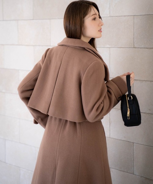 NOELA（ノエラ） トレンチコート コート 2WAYスタンドカラーウール