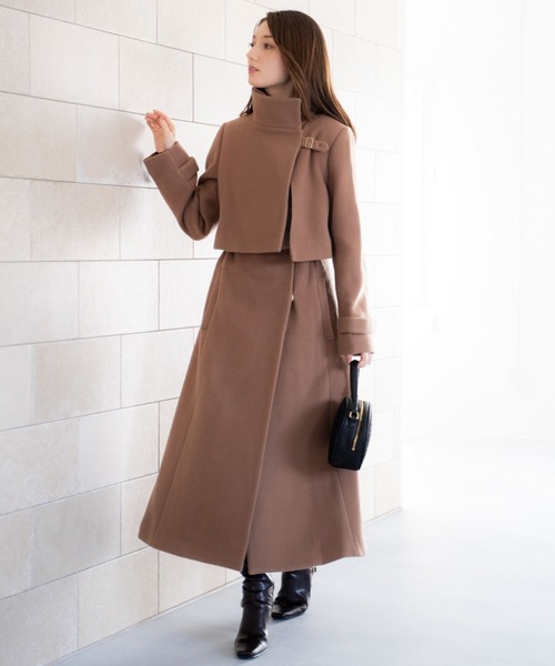 noela ウールトレンチコート バックプリーツウールトレンチコート | コート | NOELA OFFICIAL WEB STORE