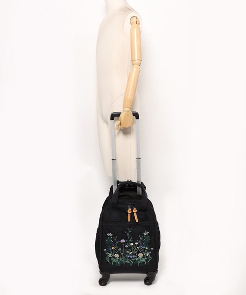 SUPER HAKKA（スーパーハッカ） スーツケース フラワーバレー刺繍