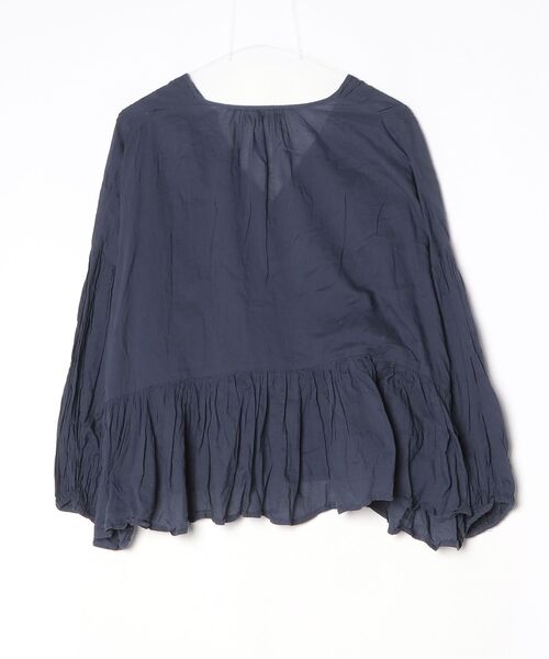 「NE QUITTEZ PAS!」 長袖ブラウス FREE ネイビー レディース_画像2