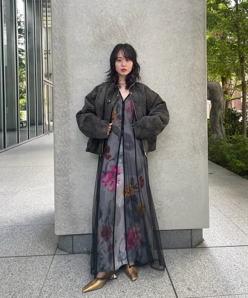 AMERI アメリヴィンテージ　ジャケット　ジャンパー　ブルゾン Ameri（アメリ） ブルゾン アウター UND CRUSHED PADDED JACKET