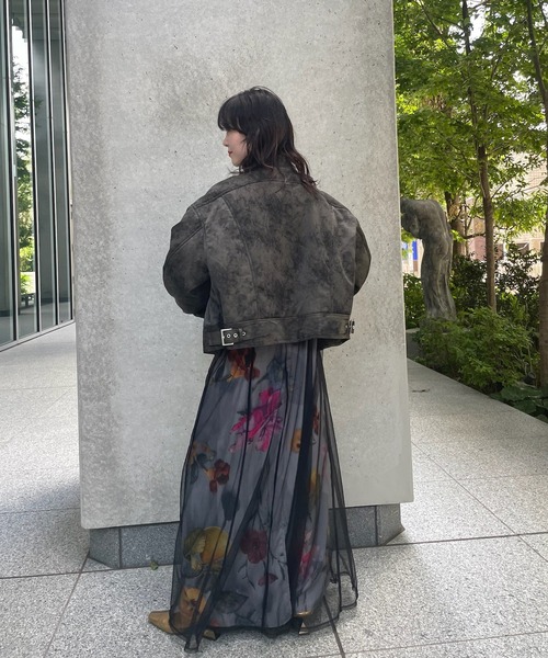 Ameri（アメリ） ブルゾン アウター UND CRUSHED PADDED JACKET