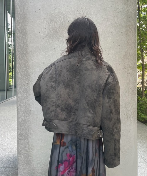 Ameri（アメリ） ブルゾン アウター UND CRUSHED PADDED JACKET
