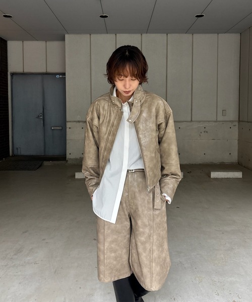 AMERI アメリヴィンテージ　ジャケット　ジャンパー　ブルゾン Ameri（アメリ） ブルゾン アウター UND CRUSHED PADDED JACKET