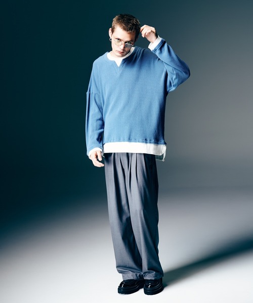 glamb（グラム） ワイドパンツ スラックス Adjustable Balloon Slacks