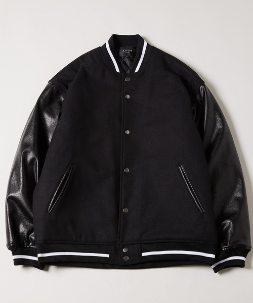 AIVER スタジャン Lサイズ 黒 AIVER（アイバー） スタジャン LARGE ブラック メンズ : ZOZOTOWN