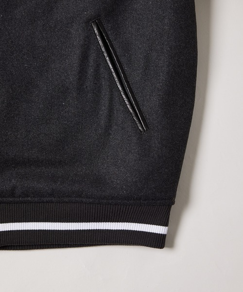 AIVER（アイバー） スタジャン LARGE ブラック メンズ : ZOZOTOWN