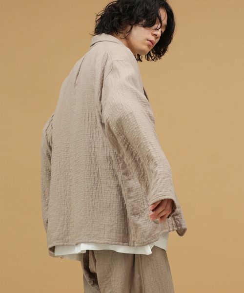 NANO universe（ナノ・ユニバース） ジャケット L モカ メンズ