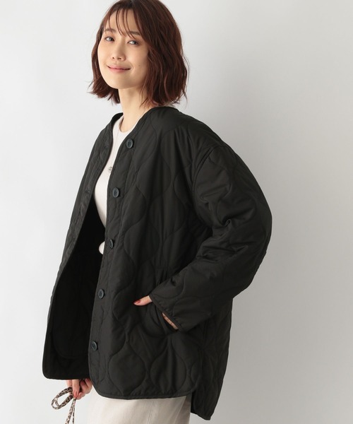 GLOBAL WORK（グローバルワーク） キルティングブルゾン MEDIUM カーキ
