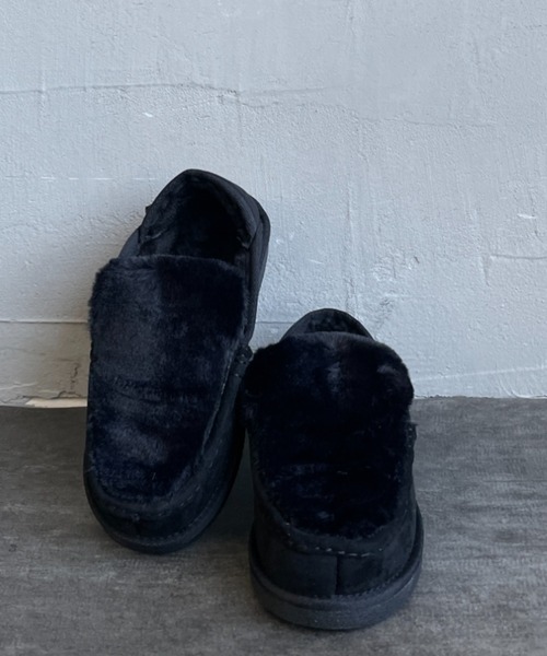 MEI（メイ） シューズ 「WEB限定」「MEI/メイ」 2WAY モカシン ファー