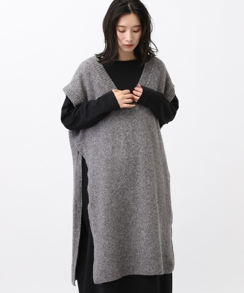 ワンピース 「natural by clip」5ゲージ圧縮風ベストワンピース | studio CLIP | 11