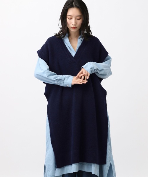 ワンピース 「natural by clip」5ゲージ圧縮風ベストワンピース | studio CLIP | 15