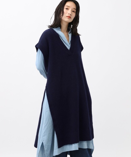 ワンピース 「natural by clip」5ゲージ圧縮風ベストワンピース | studio CLIP | 16