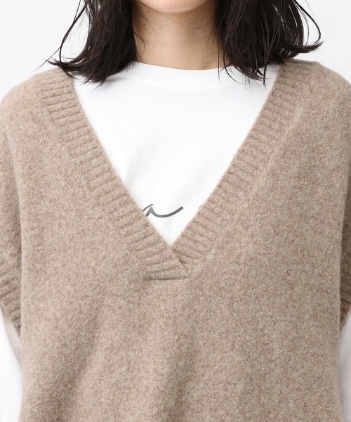 ワンピース 「natural by clip」5ゲージ圧縮風ベストワンピース | studio CLIP | 22