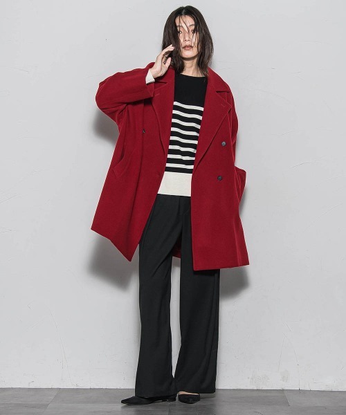 MAYSON GREY（メイソングレイ） ニット セーター 「ふわもち」ボーダー