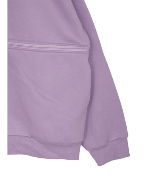 「AMAIL」 プルオーバーパーカー FREE ラベンダー レディース_画像7