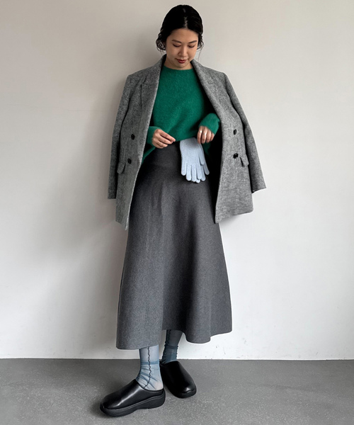 SLOBE IENAグレー ジャケット SLOBE IENA（スローブイエナ） テーラードジャケット 38 グレー