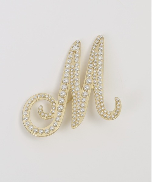 ブローチ イニシャルブローチ pmyxd002 レディース メンズ : ZOZOTOWN