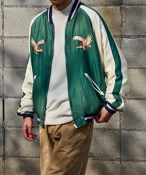 GOLD スカジャン / ゴールド：別注 SOUVENIR JACKET AGED MODEL：25B