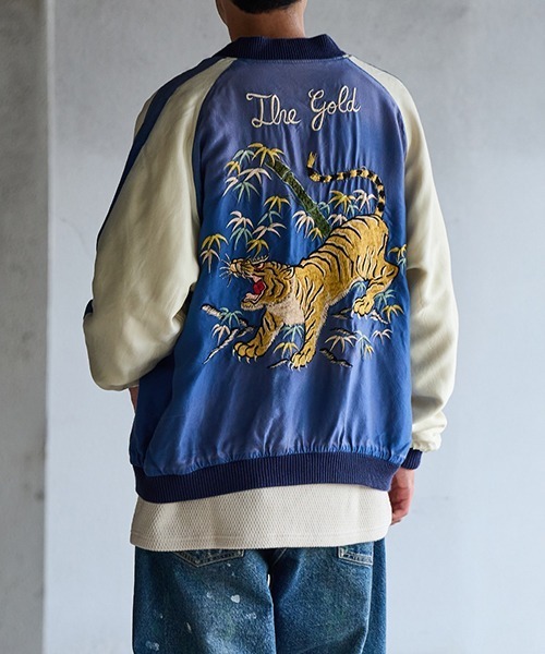 GOLD スカジャン / ゴールド：別注 SOUVENIR JACKET AGED MODEL：25B