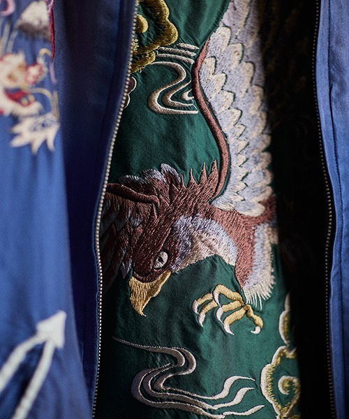 GOLD スカジャン / ゴールド：別注 SOUVENIR JACKET AGED MODEL：25B