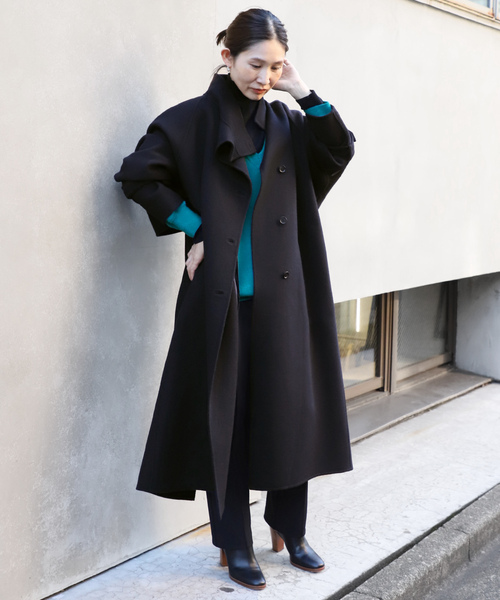 VERMEIL par iena（ヴェルメイユパーイエナ） コート 36 ブラック