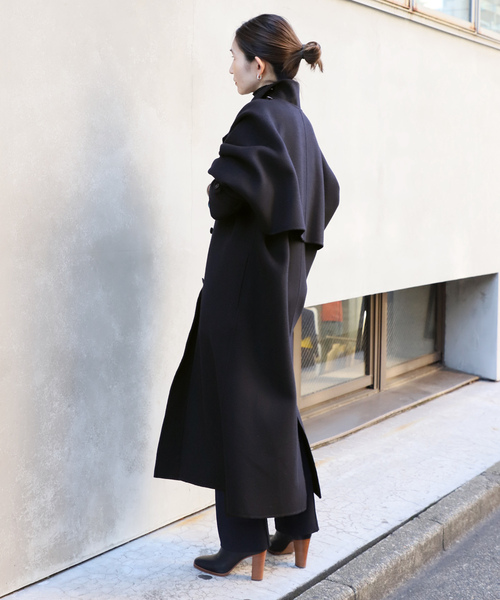 VERMEIL par iena（ヴェルメイユパーイエナ） コート 36 ブラック