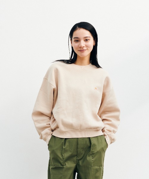 「KELTY」 スウェットカットソー FREE ネイビー レディース_画像5
