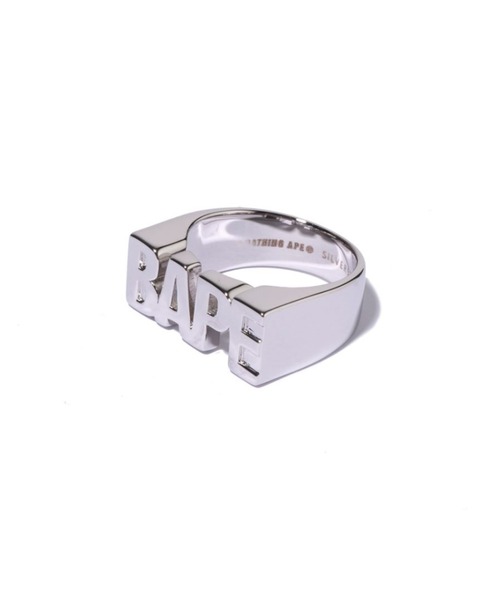 A BATHING APE（アベイシングエイプ） 指輪 リング BAPE LOGO RING