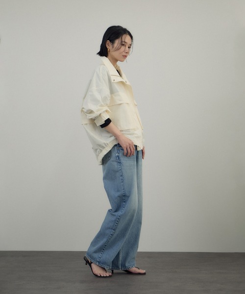 【美品】adam et rope' リモンタナイロン ブルゾン リモンタナイロン / スタンドカラーブルゾン（ブルゾン）｜SALON adam