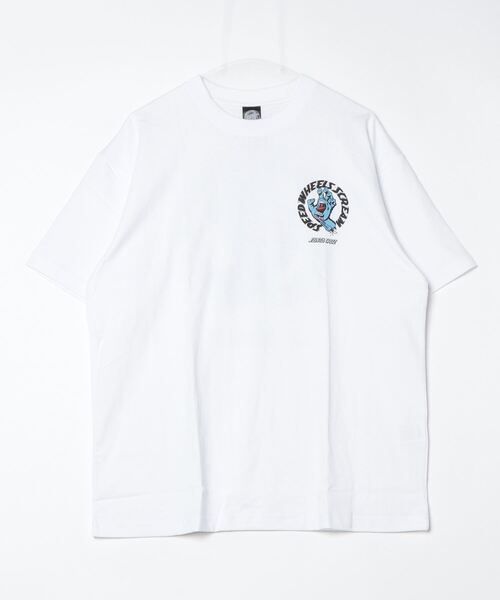 「SANTA CRUZ」 半袖Tシャツ L ホワイト メンズ_画像2