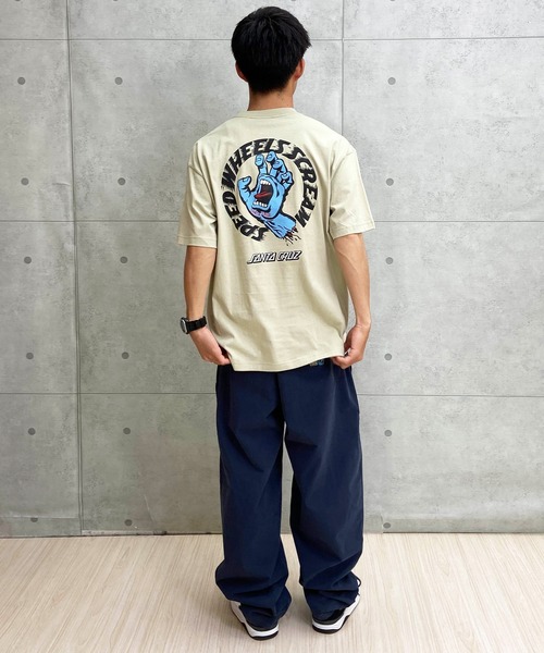 「SANTA CRUZ」 半袖Tシャツ L ホワイト メンズ_画像6