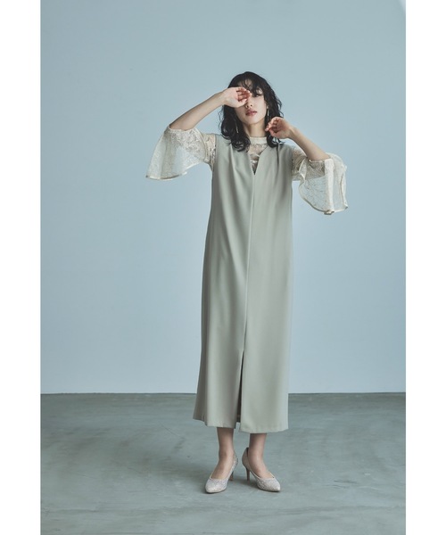 niana（ニアナ） コンビワンピース L ブラウン レディース : ZOZOTOWN