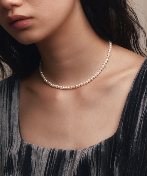 ネックレス 「silver925」 Pearl Necklace S / 淡水パール連ネックレス（S） レディース メンズ