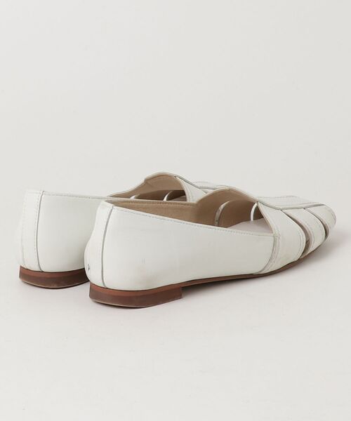 [artemis by DIANA] Flat туфли-лодочки 23.5cm белый женский 