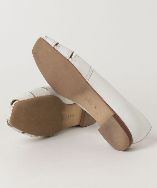 [artemis by DIANA] Flat туфли-лодочки 23.5cm белый женский 