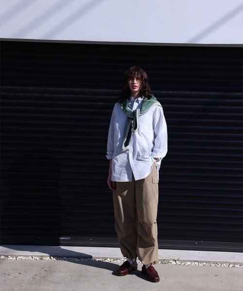 ワイドパンツ パンツ MIL Over 6 Pockets TW Rip stop メンズの画像