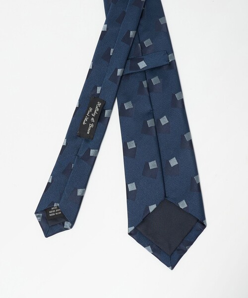 HOLLIDAY＆BROWN UNITED ARROWS ネクタイ　スクエア UNITED ARROWS（ユナイテッドアローズ） ネクタイ 「HOLLIDAY＆BROWN