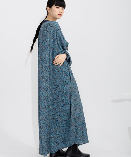 「niko and...」 長袖ワンピース MEDIUM パープル レディース_画像2